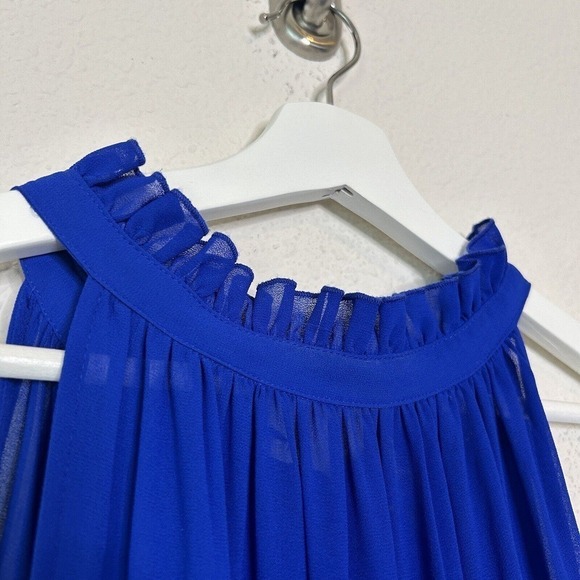 Alex Marie Royal Blue Maxi Dress - Picture 8 of 14